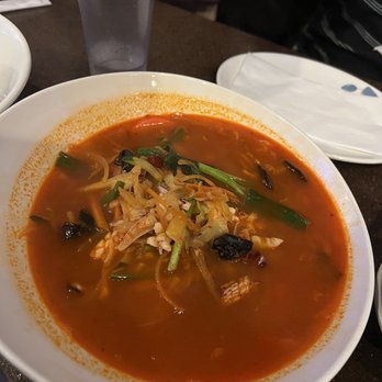 OB Square - Kimchi Sausage (Army) Stew - Korean Near Me - Tustin, California OB Square - Kimchi Sausage (Army) Stew - Korean Near Me - Tustin, California