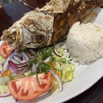 Chalan on the Beach - Fried Whole Snapper / Pargo Frito - Latin American Near Me - Miami Beach, Florida Chalan on the Beach - Fried Whole Snapper / Pargo Frito - Latin American Near Me - Miami Beach, Florida