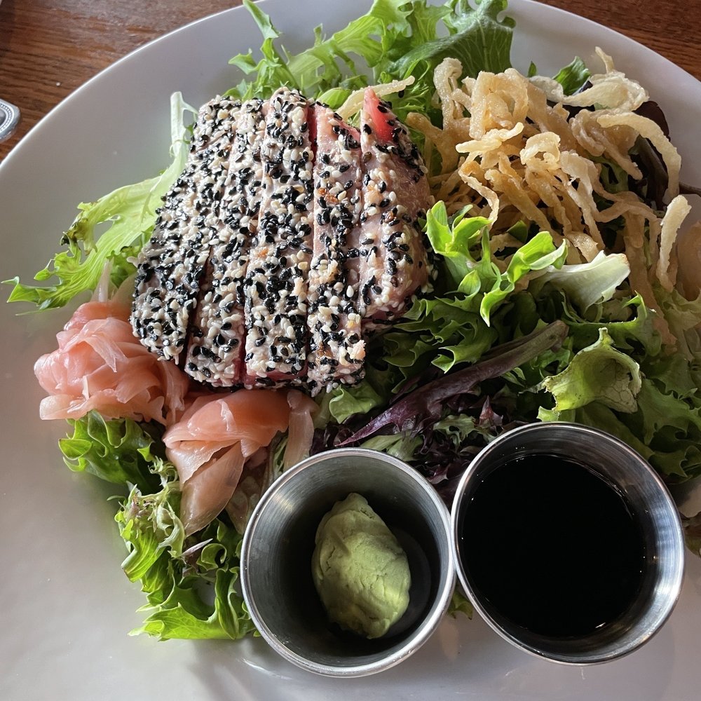 Rivershore Bar & Grill - Ahi tuna salad - American Near Me - Oregon City, Oregon Rivershore Bar & Grill - Ahi tuna salad - American Near Me - Oregon City, Oregon