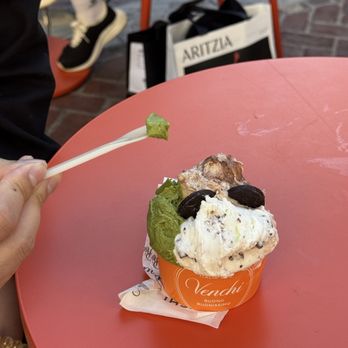 Venchi - Large Gelato (3 flavors) - Gelato Near Me - Glendale, California