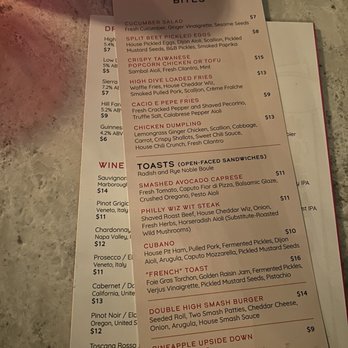High Dive - Bites menu. - Cocktail Bars Near Me - Harrisburg, Pennsylvania High Dive - Bites menu. - Cocktail Bars Near Me - Harrisburg, Pennsylvania