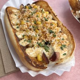Elote Dog
