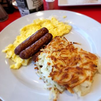 The Egg Bistro - Eggs, turkey sausage, shredded hash browns - Breakfast & Brunch Near Me - Chesapeake, Virginia The Egg Bistro - Eggs, turkey sausage, shredded hash browns - Breakfast & Brunch Near Me - Chesapeake, Virginia
