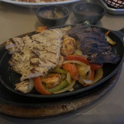 Chonitos Mexican Restaurant - Chicken, shrimp, and steak fajita.