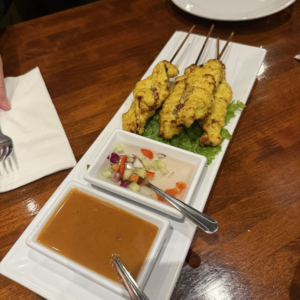My Thai Kitchen - Chicken Satay (4) - Thai Near Me - Roseville, California My Thai Kitchen - Chicken Satay (4) - Thai Near Me - Roseville, California