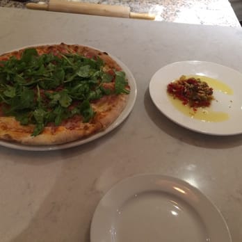Di Gusto - Pizza Arugula and house made peppers! - Italian Near Me - Sudbury, Ontario