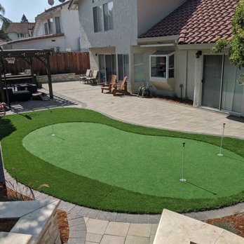 Paver Life - Overall view of artificial grass/green and pavers - Masonry/Concrete Near Me - Fremont, California Paver Life - Overall view of artificial grass/green and pavers - Masonry/Concrete Near Me - Fremont, California