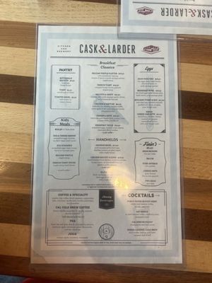 Menu photo 1 Cask & Larder Orlando, FL Menu photo 1 Cask & Larder Orlando, FL