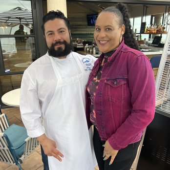 Bluewater Grill - Chef Ricky and the Birthday Girl - Seafood Near Me - Santa Barbara, California