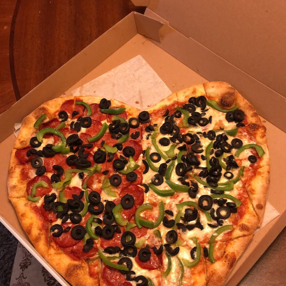 Heart shaped pizza Heart shaped pizza