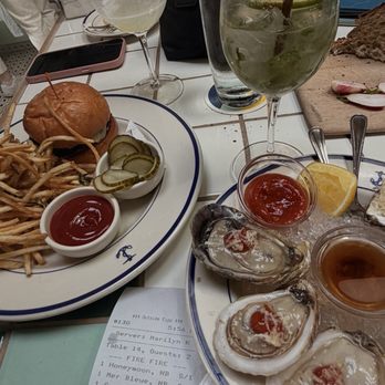 Clark's Oyster Bar–Houston - steak burger (so good) oysters with clothes - Seafood Near Me - Houston, Texas Clark's Oyster Bar–Houston - steak burger (so good) oysters with clothes - Seafood Near Me - Houston, Texas