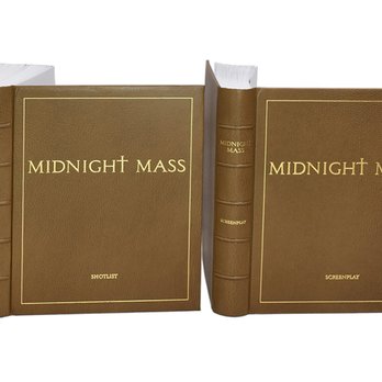 Gibbs Bookbinding - Shotlist and script bound in deluxe leather hardcover bindings with show logo - Bookbinding Near Me - Los Angeles, California Gibbs Bookbinding - Shotlist and script bound in deluxe leather hardcover bindings with show logo - Bookbinding Near Me - Los Angeles, California