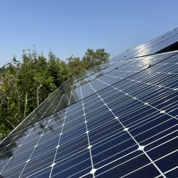Dynamic Cleaning Services - Residential Two-Story Rooftop Solar Panel Clean - After. - Pressure Washers Near Me