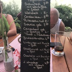 Dorfschänke - Speisekarte