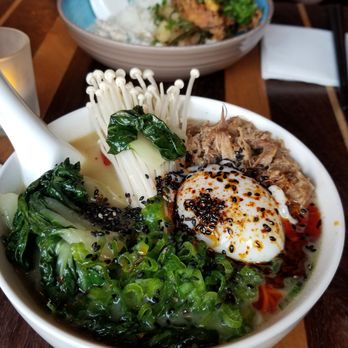 Suzume - Yaoyao ramen. Tip: try the soup base before mixing w egg yolk IG eatsumbap - Ramen Near Me - Brooklyn, New York Suzume - Yaoyao ramen. Tip: try the soup base before mixing w egg yolk IG eatsumbap - Ramen Near Me - Brooklyn, New York