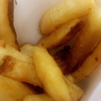 Five Guys - Part of the fries/ the other went in my tummy - Burgers Near Me - Boynton Beach, Florida