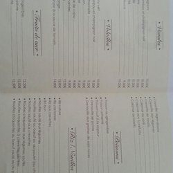 Saveurs & Harmonie - La carte des plats à emporter !
