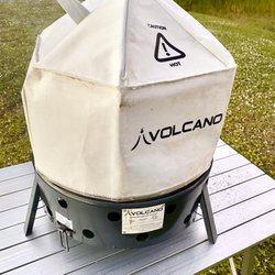 Camp Mack, a Guy Harvey Lodge, Marina & RV Resort - The Volcano Oven feature: bake some biscuits -  bake a cake all over charcoal