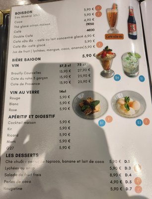 Menu photo 3 Cantine Viet Nam Paris, 75