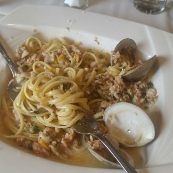 Cafe Fiore - Linguini with Clams and Eggplant Fiore!!! Outstanding - Italian Near Me - Branford, Connecticut Cafe Fiore - Linguini with Clams and Eggplant Fiore!!! Outstanding - Italian Near Me - Branford, Connecticut