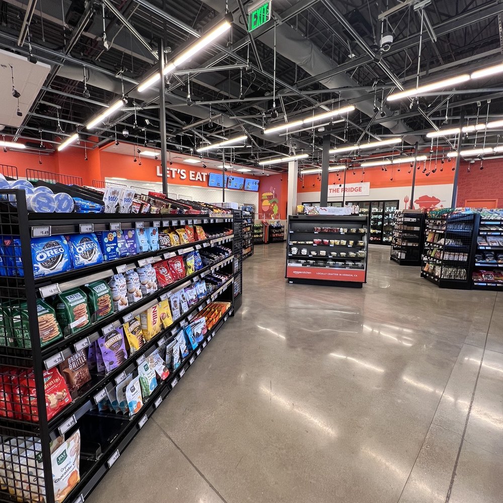 Amazon Go - Inside Aisle - Convenience Stores Near Me - Torrance, California
