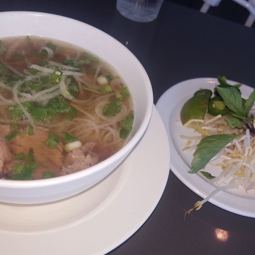 Beef brisket pho