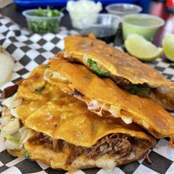Tacos El Callejon - Thursday special, 3 for $10 quesabirria tacos