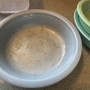 Surf or Sound Realty - Dish after being washed in dishwasher - Property Management Near Me - Avon, North Carolina Surf or Sound Realty - Dish after being washed in dishwasher - Property Management Near Me - Avon, North Carolina