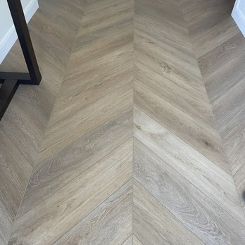 Clean Image, Inc - Custom chevron inlay in the front entrance - Carpet Cleaning Near Me