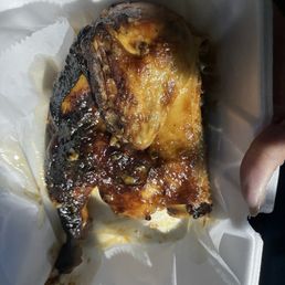 Baked chicken tasty but dry Baked chicken tasty but dry