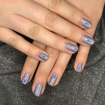 Posh Nail 1  - Gel manicure + holographic powder - Nail Salons Near Me - New York, New York