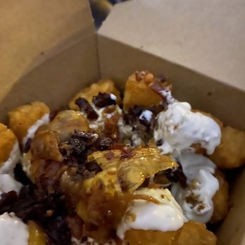 Food For Thought - Loaded tater tots - Gastropubs Near Me - Cape Neddick , Maine Food For Thought - Loaded tater tots - Gastropubs Near Me - Cape Neddick , Maine