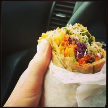 Ginger's Garden Cafe - Turkey wrap...so so so good....light...fresh...big portions. I feel just right! - Live/Raw Food Near Me - Springville, Utah