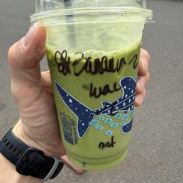 Banana and Macnut Matcha