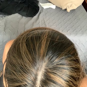 Uniqo Salon - the top of my head has uneven colors - Waxing Near Me - Stockton, California