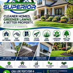 Superior Soft Wash & Landscaping - Complete property care