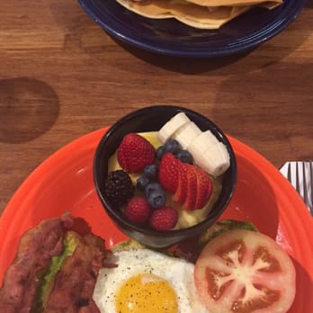 Eight AM - (Modified for nut allergy) avocado toast 3 ways and 6 AM crepe. - New American Near Me - San Francisco, California Eight AM - (Modified for nut allergy) avocado toast 3 ways and 6 AM crepe. - New American Near Me - San Francisco, California