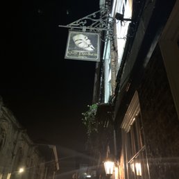 Outside the pub Outside the pub