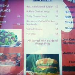 JJ's Food Truck - This is the menu for JJ's Food Truck which typically parks at Thimble Island Brewing Company.