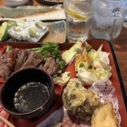 Love the lunch special bento box! Veggie tempura is my fav! Must have when you come. Great service Love the lunch special bento box! Veggie tempura is my fav! Must have when you come. Great service