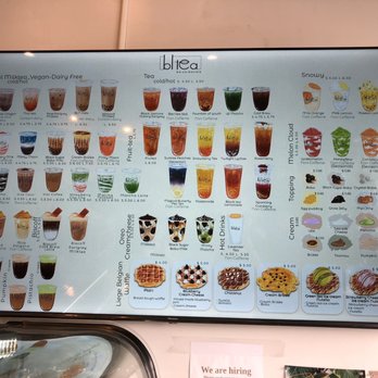 BLTea - New menu items! - Bubble Tea Near Me - Los Angeles, California