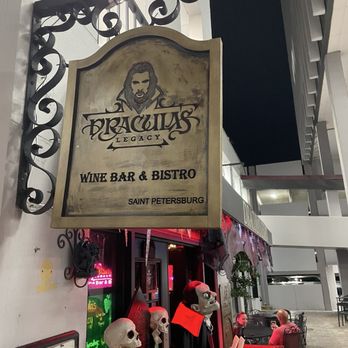 Dracula's Legacy Wine Bar - Wine Bars Near Me - St. Petersburg, Florida
