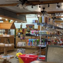 Inside of store - candy by the pound