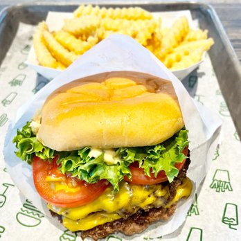 Shake Shack Southdale - Double ShackBurger With Fries! - Fast Food Near Me - Minneapolis, Minnesota Shake Shack Southdale - Double ShackBurger With Fries! - Fast Food Near Me - Minneapolis, Minnesota