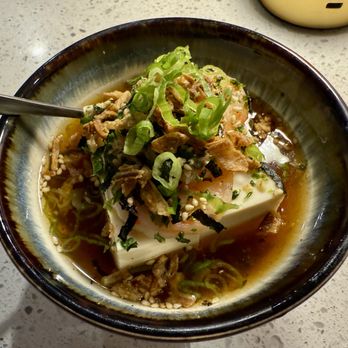 Takaramono Sushi - EBI tofu-Sous Vide Shrimp, Silken Tofu, Secret Shiro-dashi Sauce - Sushi Bars Near Me - San Diego, California