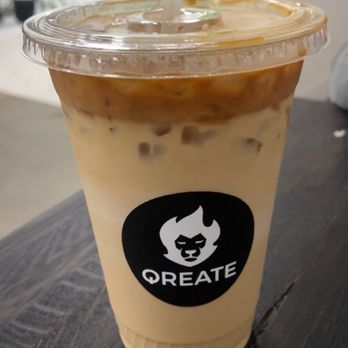Qreate Coffee + Studio - Wasabi Rose Latte - Coffee & Tea Near Me - Orlando, Florida Qreate Coffee + Studio - Wasabi Rose Latte - Coffee & Tea Near Me - Orlando, Florida