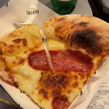 Farini - That's once slice cut in half. . . - Italian Near Me - Venezia, VE