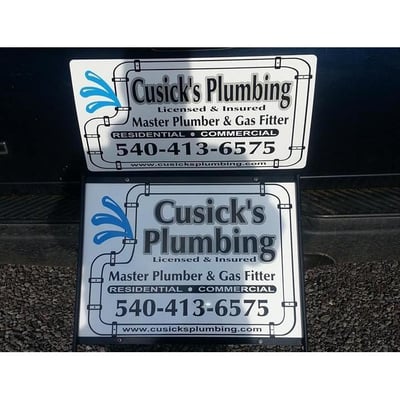 Cusick's Plumbing Logo