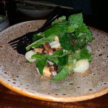 The Tyger - Octopus salad - Cocktail Bars Near Me - New York, New York The Tyger - Octopus salad - Cocktail Bars Near Me - New York, New York