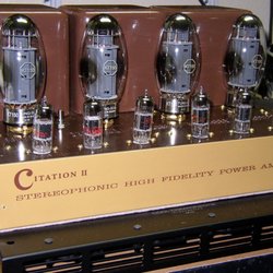 1959 Harmon Kardon Citation II Restoration w/the ability to use KT150 power tubes instead of KT88's for a tremendous sonic upgrade.